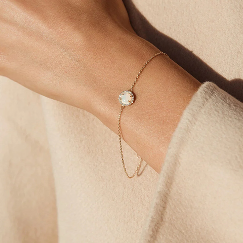 Halo Opal Bracelet
