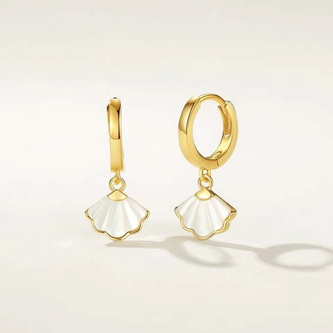 Solea Shell Drop Earrings
