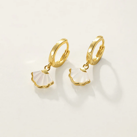 Solea Shell Drop Earrings