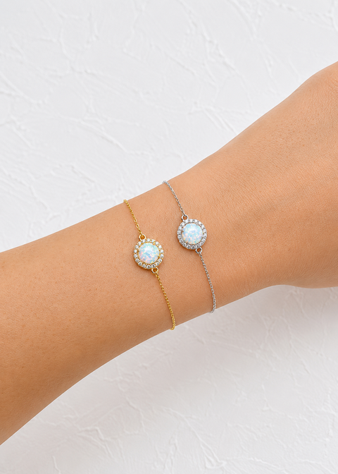 Halo Opal Bracelet