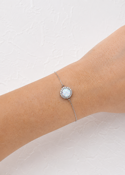 Halo Opal Bracelet