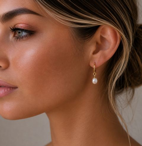 Cala Pearl Earrings