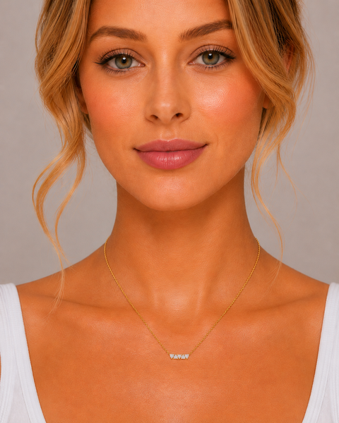 Eira Opal Bar Necklace