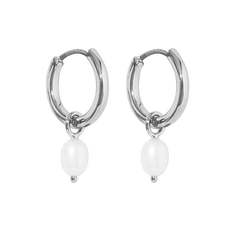 Drop Pearl Earrings